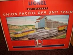 Lionel 6-11837 Union Pacific GP9 Diesel Unit Train Set "was $398.00,LOT #46452. Fixed Price $262.00.
