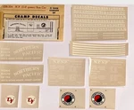 Champ Scale Decal-northern Pacific/np Box Car-green W/ Df Logo #OB-314. Fixed Price $8.50.