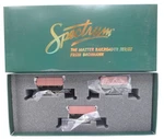 ON30 Spectrum Wood Side Dump Car (3). Fixed Price $169.96.