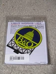 Light Works Usa Miller Engineering 88-2701 & Baltimore Oh. Neon Billboard. Fixed Price $29.99.
