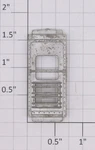 Lionel 2531-12 Observation Car Silver Rear Door Without Window Glass (10). Fixed Price $40.00.