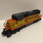 Lionel 6-30131 Chessie System SD-40 Diesel Locomotive Engine Csxt #6595 Rare. Fixed Price $214.00.