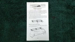 American Flyer M3418 Automatic Action Car Operating Instruction Photocopy. Fixed Price $5.00.