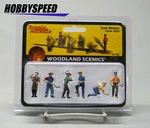 Woodland Scenics A2723 Track Workers Figures (6) Gauge Train Rail WDS2723 New. Fixed Price $21.84.