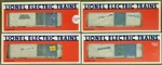 Lionel Anniversary Boxcars Collectors Edition #90THAN Scale (set Of 4). Fixed Price $179.99.