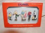 Lionel 6-24191 Park People Pack O-27 Mib New Pewter Hand Painted 5 Pieces Sealed. Fixed Price $22.99.