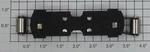 Lionel 224E-90 Motor Pickup / Collector Shoe Plate With Rollers Assembly. Fixed Price $15.00.