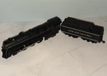 Marx Ho Scale 4-6-4 Hudson Steam Locomotive New York Central #6096 Runs. Fixed Price $49.95.