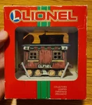 Lionel Collector's Limited Edition Christmas Ornament Lighted Caboose First Ed.. Fixed Price $15.99.