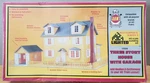 A.h.m. Three Story House With Garage Lighted Model Kit 1:87 Scale. Fixed Price $16.95.