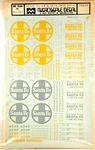 Microscale Ho Decals #87-203 At&sf FE-24 29'S Boxcars (mid 1960'S) Yellow/gray. Fixed Price $5.99.