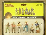 Scale Jug Band Woodland Scenics Train People # 2743. Fixed Price $24.99.