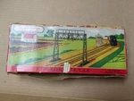 Plasticville #1403 Railroad Signal Bridge -with Box Parts Only Mostly Complete. Fixed Price $12.99.