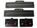 Lionel Trains O27 Gauge Remote Control Track Section Pieces 1019-2 +2 Buttons. Fixed Price $20.00.
