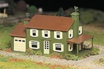 Bachmann Two Story House Snap Kit - Scale Model Railroad Building #45622. Fixed Price $35.18.