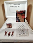 Lionel Gauge Nib Operating Highway Lights (4) # 12804 & Bumpers (3) 12717. Fixed Price $20.00.