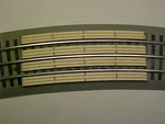 Railroad Grade Crossing Only For Lionel 3-RAIL 72"D Curved Fastrack. Fixed Price $11.95.