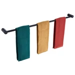 Towel Holder Black Bathroom Lavatory 36-INCH Bar Single Rack Wall. Fixed Price $46.80.
