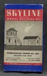 Skyline Model Building Kit 650 Gauge Train Interlocking Tower With Tool House. Fixed Price $29.99.
