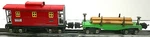 Lionel #2657 Caboose & #2651 Flatcar Prewar Gauge, All Original, Very Clean. Fixed Price $79.99.
