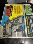 Marx 51350 Big Rail Work Train Set W/1666 Smoking Loco,cars,track, Box. Fixed Price $145.00.