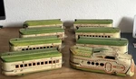 Marx M10005 Union Pacific Tin Litho Locomotive And 7 Streamliner Cars Runs. Fixed Price $147.99.