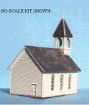 Blair Line Llc 169 Ho Scale Laser-cut Wood Church Kit Unassembled. Fixed Price $39.69.