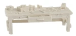 Bar Mills Scale Model Works 4008 Workbench (unpainted Resin). Fixed Price $10.95.