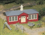 Bachmann Plasticville Usa Classic Kits School House With Playground Equi 45611. Fixed Price $41.98.