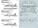Microscale Decals 1/48 F/A-18A Hornet VFA-25 113 VMFA-531 Grey Ghosts (usn/usmc). Fixed Price $11.41.