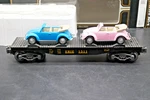 K-line K661-1511 Erie Flatcar W/ Autos *read Desc. Fixed Price $19.99.