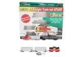 Kato 106-6271 Scale Atchison, Topeka & Santa Fe F7A Diesel Freight Train Set. Fixed Price $160.00.