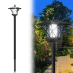59'' Solar Lamp Post Light, Vintage Waterproof Street Pole For Patio, G.... Fixed Price $40.80.