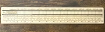 Nmra Weight Template Scale For ON30 Rolling Stock - Laser Cut 3MM 14" Length New. Fixed Price $11.97.