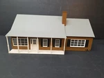 Lionel 6-21388 Country Ranch House Scale Plastic Brown Gray. Fixed Price $39.95.