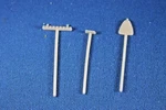 O/s - Plasticville #1624 House Under Construction Reproduction Parts (3). Fixed Price $15.75.