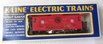 K-line Happy New Year 1987/88 Ttos Lighted Caboose Gauge Train Club Car K-6123. Fixed Price $17.95.