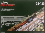 Scale Kato 23-130 Japanese Rural Platform Kit Buildings Structures Scenery Nib. Fixed Price $89.99.