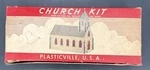 Bachmann Plasticville Church CC-9 Model Kit Boxed Complete Please Read. Fixed Price $16.00.