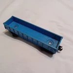 = Vintage Lionel Train Open Top Blue Fishbelly Gondola 6042 O-gauge Car. Fixed Price $8.00.