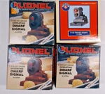 (4) Gauge Lionel Dwarf Signals Original Boxes. Fixed Price $80.00.