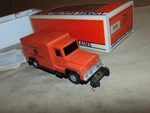 Lionel 18423 Track Testing Inspection Step Van - Forward Only Model + Box. Fixed Price $25.00.