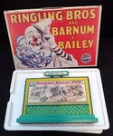 Ringling Bros. Minature Billboard, 6" Wide 4 Tall Original Box/packing 10513. Fixed Price $25.00.