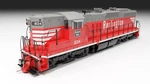 Rapido Trains 050223 Ho Burlington Emd SD9 Diesel Locomotive Dc/silent #834. Fixed Price $235.00.