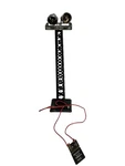 Vintage Marx 416A 11 1/2" Black Metal Twin Floodlight Tower Untested. Fixed Price $40.88.