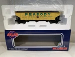 Atlas 3-RAIL Peabody Aar Bay 70 Ton Coal Hopper Car W/ Load! Scale. Fixed Price $74.99.