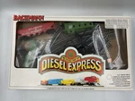 Bachman: Ho Electric Train Set- Diesel Express (#00091) Untested, Complete. Fixed Price $59.99.