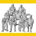 Engineer & Fireman Resin Print 1/48 ON30 Lionel Set Of 9. Fixed Price $27.97.