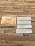 Walther Scale Decal Sheet S-47: Dulux Gold Ho &/ Or 1/4 T-2. Fixed Price $6.00.