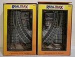 Rail King Realtrax 40-1004 & 40-1005 Operating 0-31 Right/left Switch. Fixed Price $67.00.